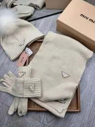 miu miu hat and echapres and glove set s_1255571